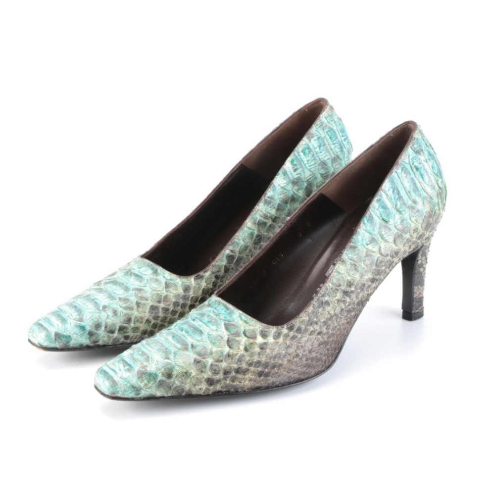 Salvatore Ferragamo Python Skin Shoes